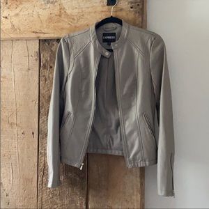 Express Faux Leather Jacket